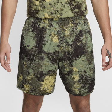 Šortky Nike Totality Camo Dri-FIT 7" Training Shorts Zelené | FZ0742-386, 3