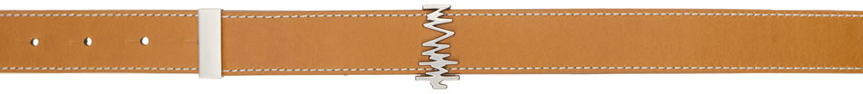 Opasok ADER ERROR Logo Buckle Leather Belt Hnedá | BLAFWBT01BR, 0