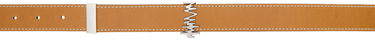 Opasok ADER ERROR Logo Buckle Leather Belt Hnedá | BLAFWBT01BR, 0