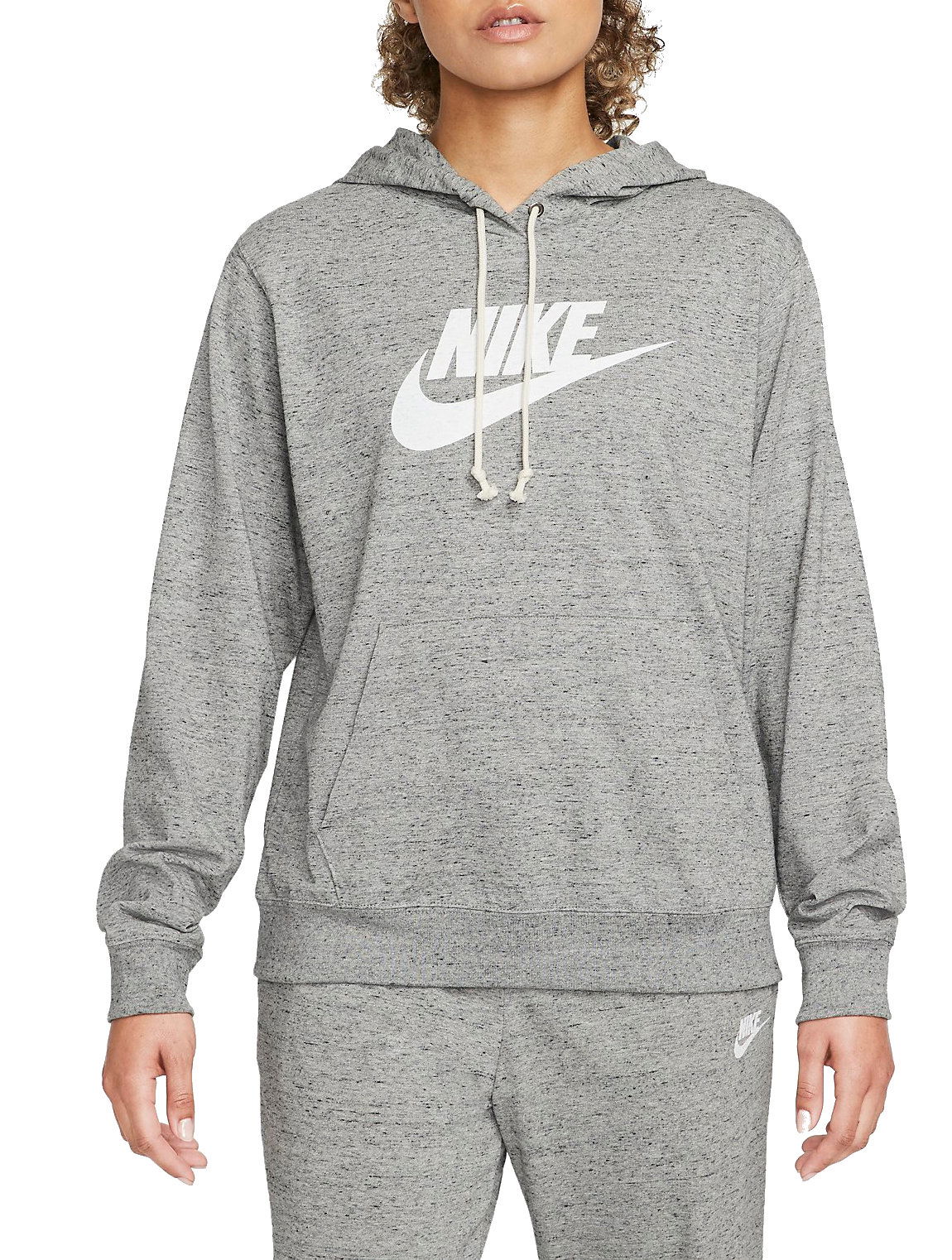Mikina Nike Gym Vintage Hoodie Šedá | dm6388-063, 0