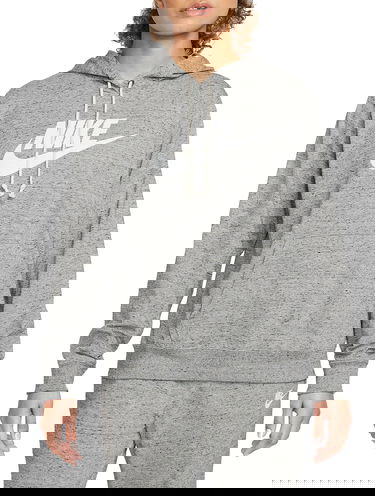 Mikina Nike Gym Vintage Hoodie Šedá | dm6388-063, 0