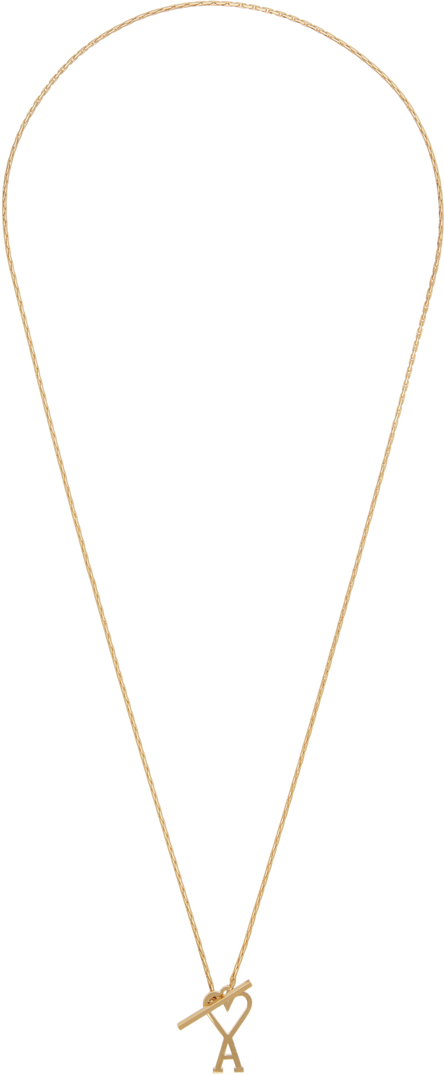 Náhrdelník AMI Chain Necklace Béžová | UJW916.361, 1
