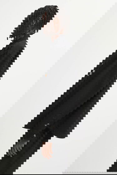 Košeľa Carhartt WIP Selby Collared Long-Sleeve Button-Up Shirt Jacket with Chest Pockets Čierna | I035305-89.XX, 3