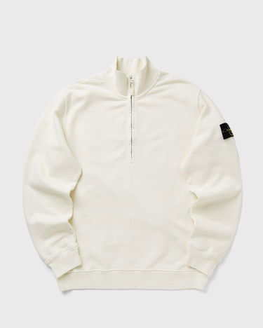 Mikina Stone Island Long Sleeve 1/4 Zip Sweatshirt Biela | K2S156100068S0A20.V0093, 2