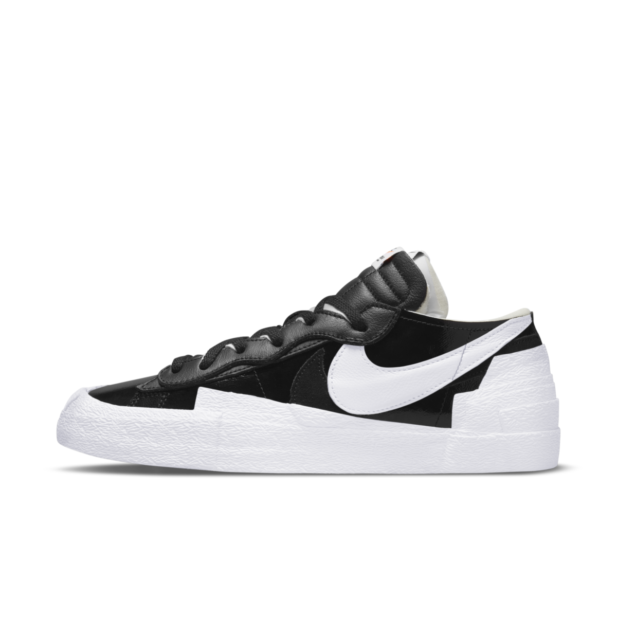 Tenisky a topánky Nike sacai x Blazer Low "Black Patent" Čierna | DM6443-001, 0