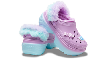 Tenisky a topánky Crocs Stomp Lined Clogs Fialová | 208688-90H, 1