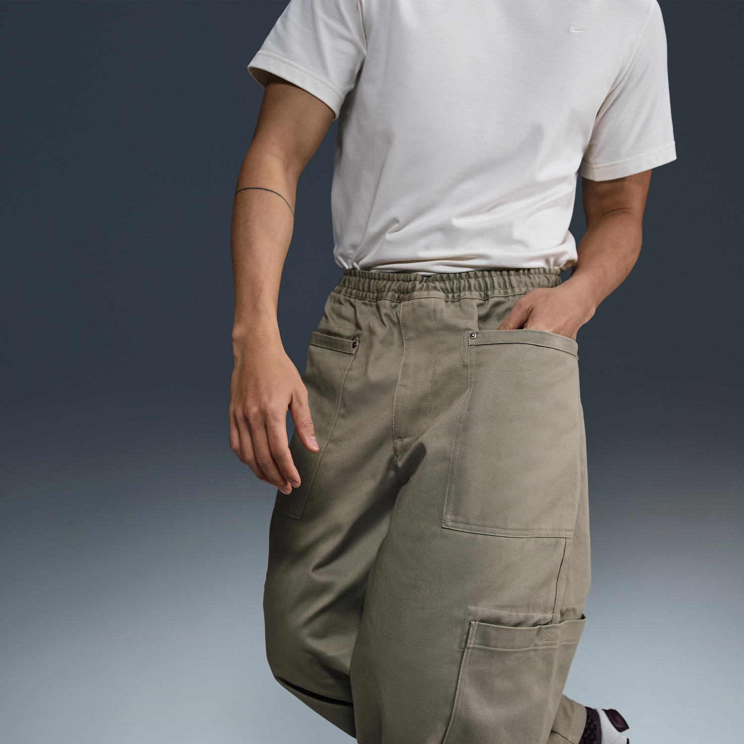 Cargo nohavice Nike Nike Life Utility Pants Béžová | HJ0643-320, 1