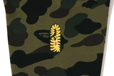 Mikina BAPE 1st Camo 2nd Shark Full Zip Hoodie Zelené | 1J70115006-GRN, 3