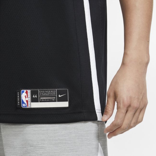 Dres Nike Kevin Durant Nets Icon Edition 2020 NBA Swingman Čierna | CW3658-013, 1