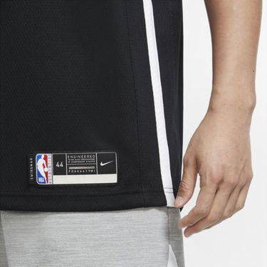 Dres Nike Kevin Durant Nets Icon Edition 2020 NBA Swingman Čierna | CW3658-013, 1