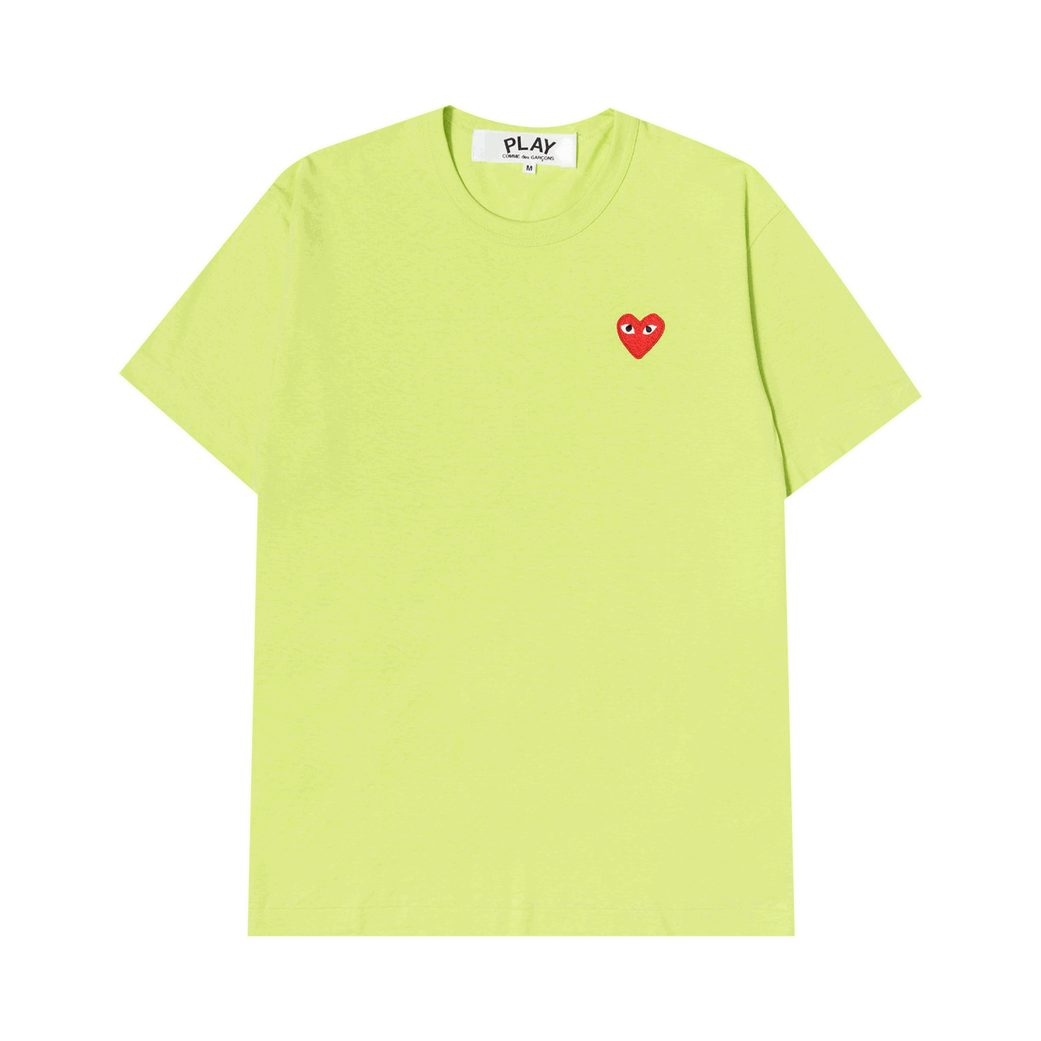 Tričko Comme des Garçons PLAY Mini Heart Solid Tee Žltá | P1T2722, 0