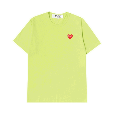 Tričko Comme des Garçons PLAY Mini Heart Solid Tee Žltá | P1T2722, 0