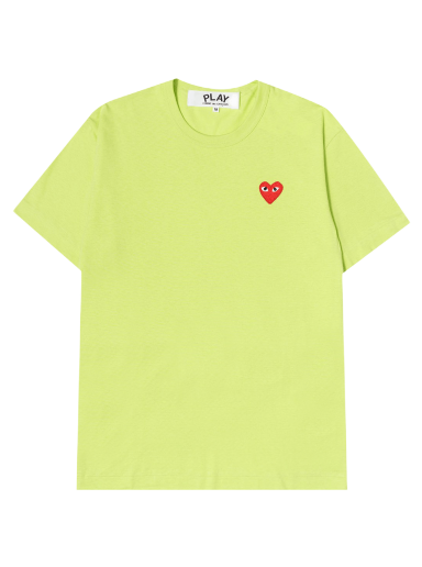 Tričko Comme des Garçons PLAY Mini Heart Solid Tee Žltá | P1T2722