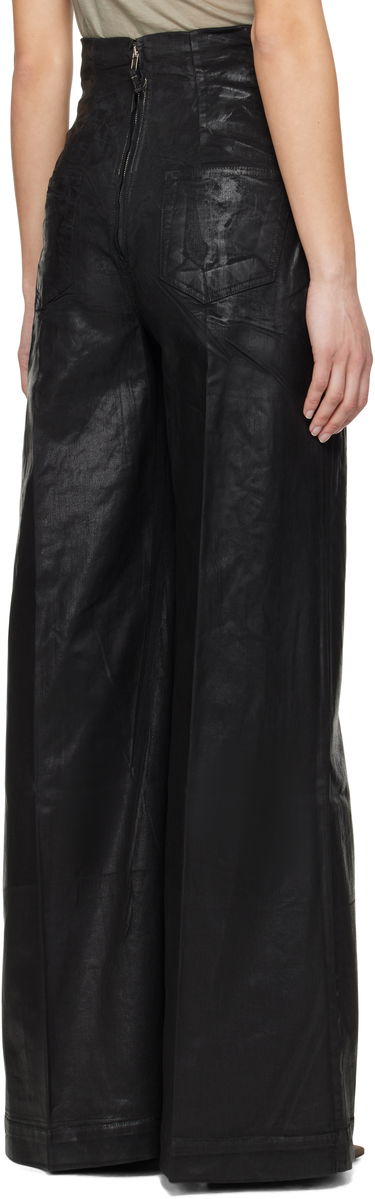 Nohavice Rick Owens Rick Owens DRKSHDW Hollywood Dirt Cooper Flare Jeans Čierna | DS01E3303 SCF, 2