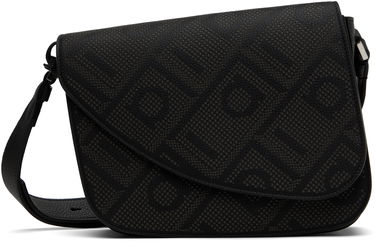 Taška cez rameno FERRAGAMO Salvatore Ferragamo Fiamma Shoulder Bag Čierna | 784126, 0