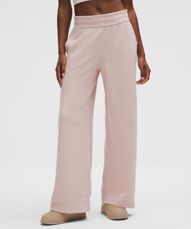 Tepláky lululemon Mid-Rise Scuba Wide-Leg Pants Ružová | prod20004467, 1