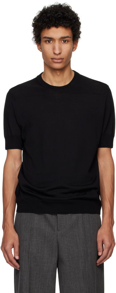 Tričko Jil Sander Jil Sander Virgin Wool T-Shirt Čierna | J22GC0104_J14610, 0