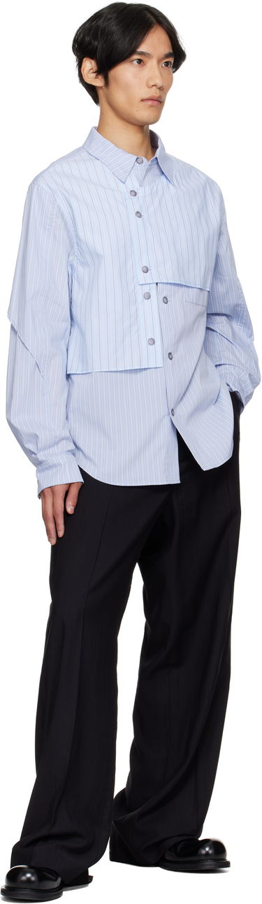 Košeľa Andersson Bell Andersson Bell Layered Stripe Shirt Modrá | atb1338m, 3