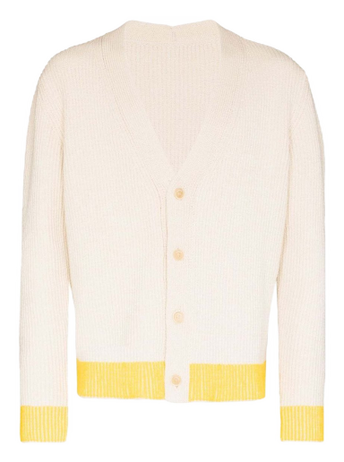 Mikina Jacquemus Le Cardigan Limone Béžová | 225KN071-2068 150