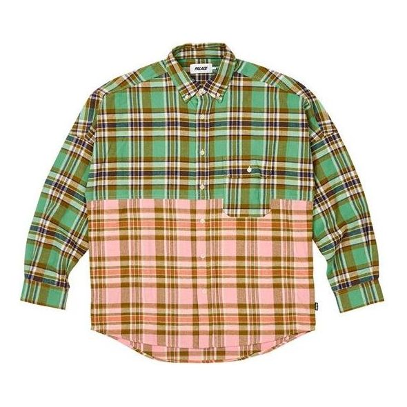 Košeľa Palace Checkmate Drop Shoulder Plaid Shirt Rôznofarebný | P25SHT019