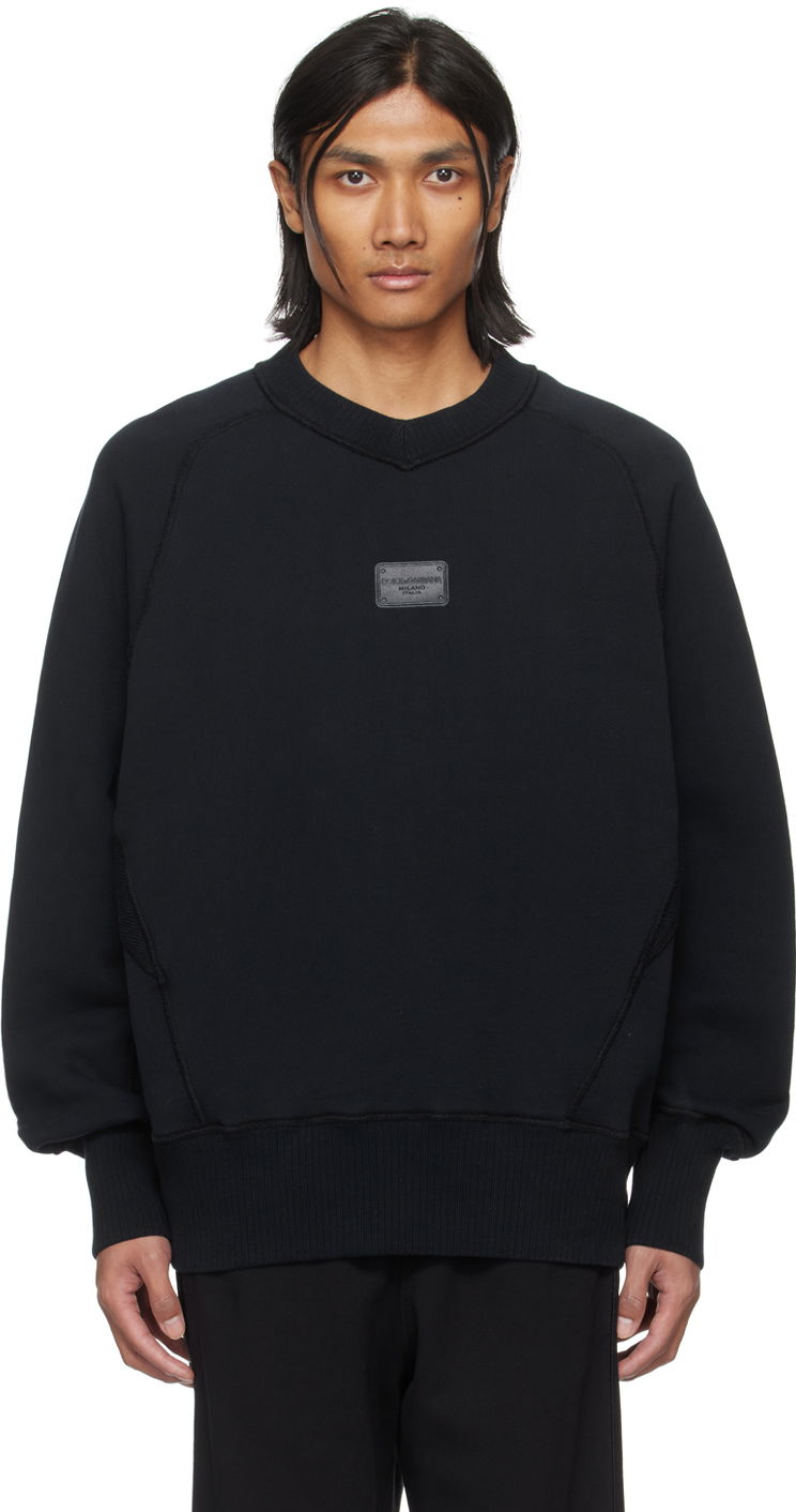 Mikina Dolce & Gabbana Marina Sweatshirt Čierna | G9ASTTG7K3Y, 0