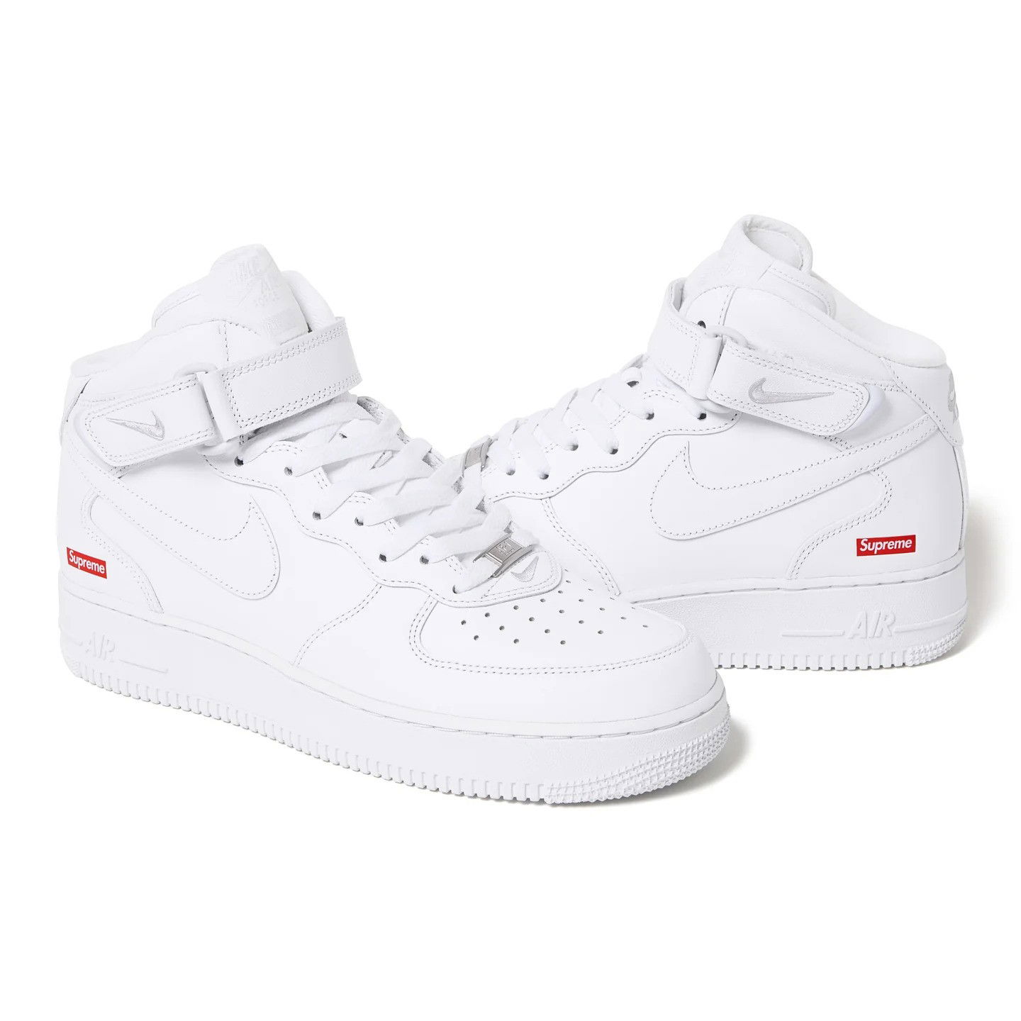 Air Force 1 Mid "Supreme White"