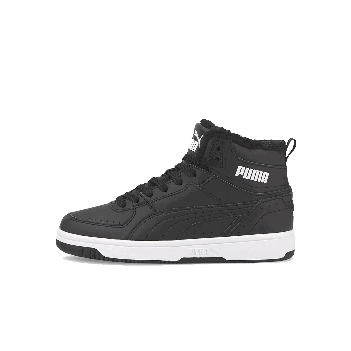 Tenisky a topánky Puma Rebound Joy Fur Jr Čierna | 375477-01, 0