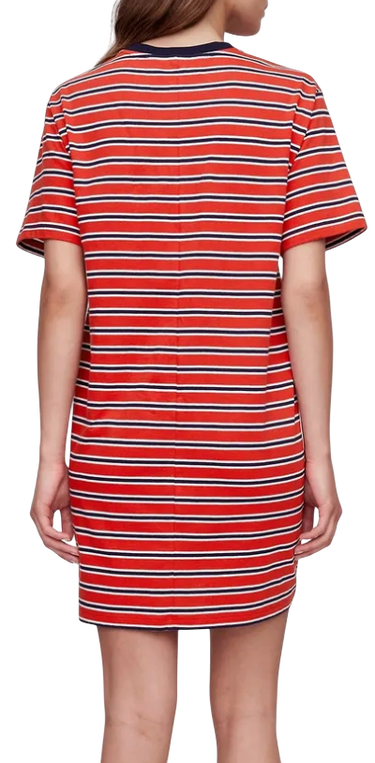 Šaty GAP Striped T-Shirt Dress Logo Americana Rôznofarebný | 727440-03, 2