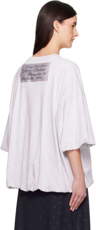 Tričko Acne Studios Acne Studios Relaxed Fit T-Shirt Šedá | AL0443-, 2