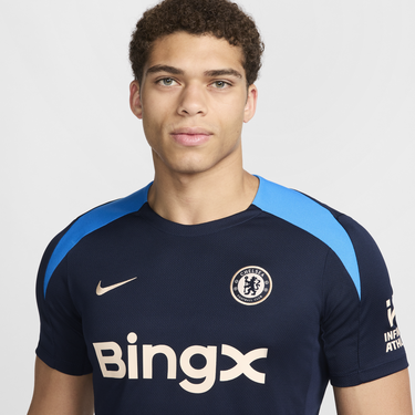 Tričko Nike Dri-FIT Chelsea FC Strike Navy | FN9813-454, 4
