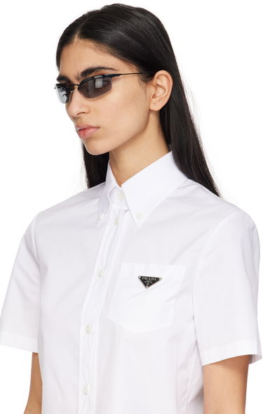 Slnečné okuliare Prada Runway Cat-Eye Half-Rim Sunglasses Čierna | 0PR B50S 8056262322154, 3