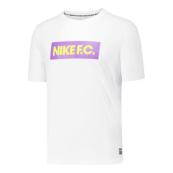Tričko Nike Nike F.C. Graphic Print T-Shirt Biela | AQ8008-100, 0