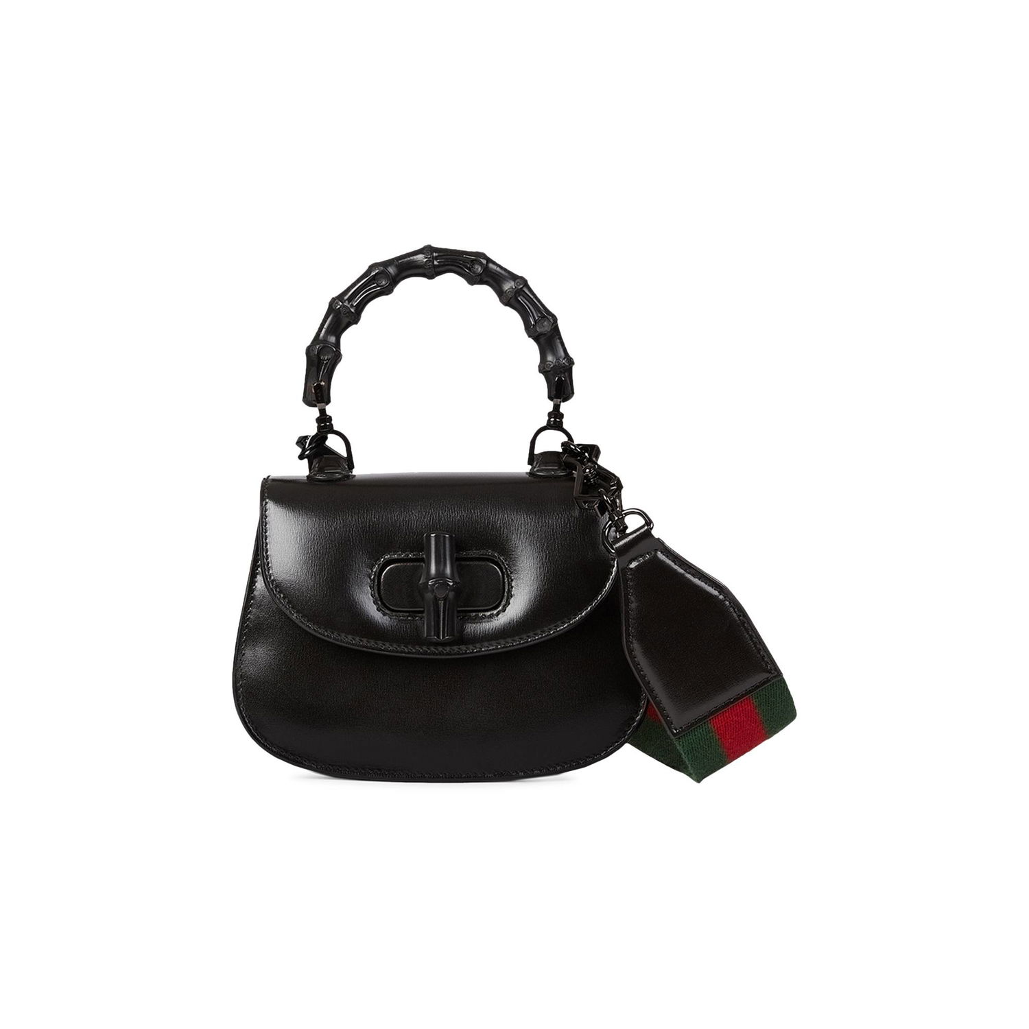 Kabelka Gucci Bamboo 1947 Mini Top Handle Bag Čierna | 686864 10ODP 1060, 1