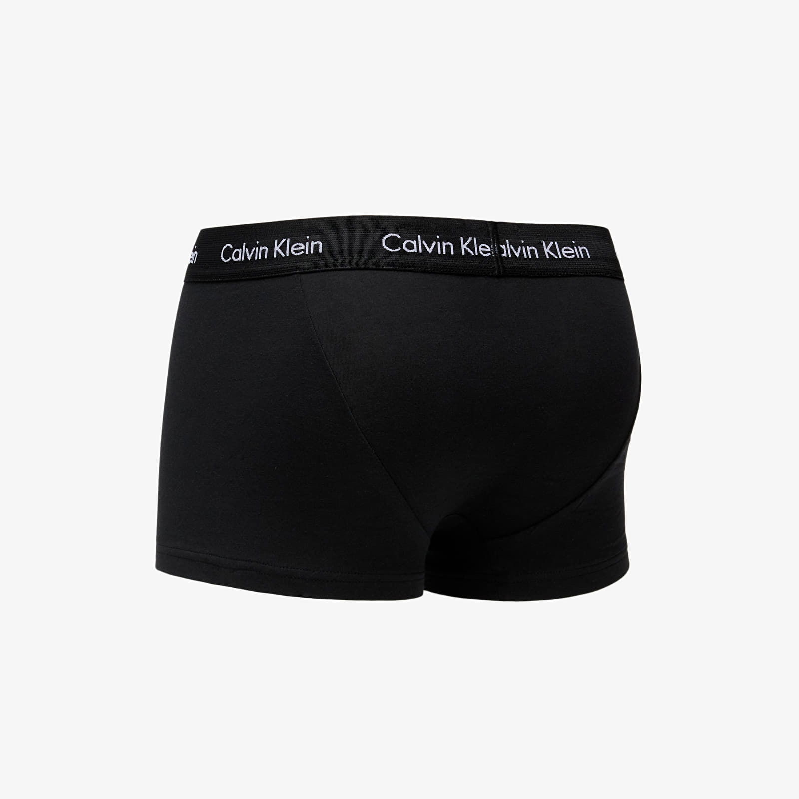 3 Pack Low Rise Trunks Black