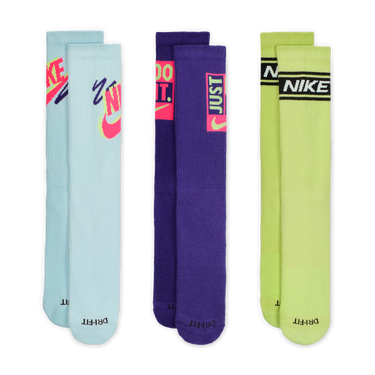 Ponožky Nike Everyday Plus Mid-Calf Socks (3 Pairs) Tyrkysová | HJ9339-903, 1