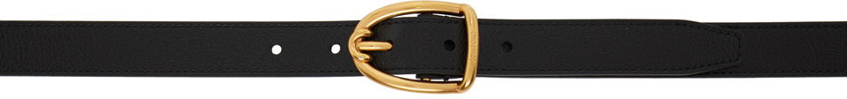 Opasok Tom Ford TOM FORD Angled Buckle Belt Čierna | TB286-LCL311X, 0