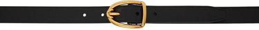 Opasok Tom Ford TOM FORD Angled Buckle Belt Čierna | TB286-LCL311X, 0