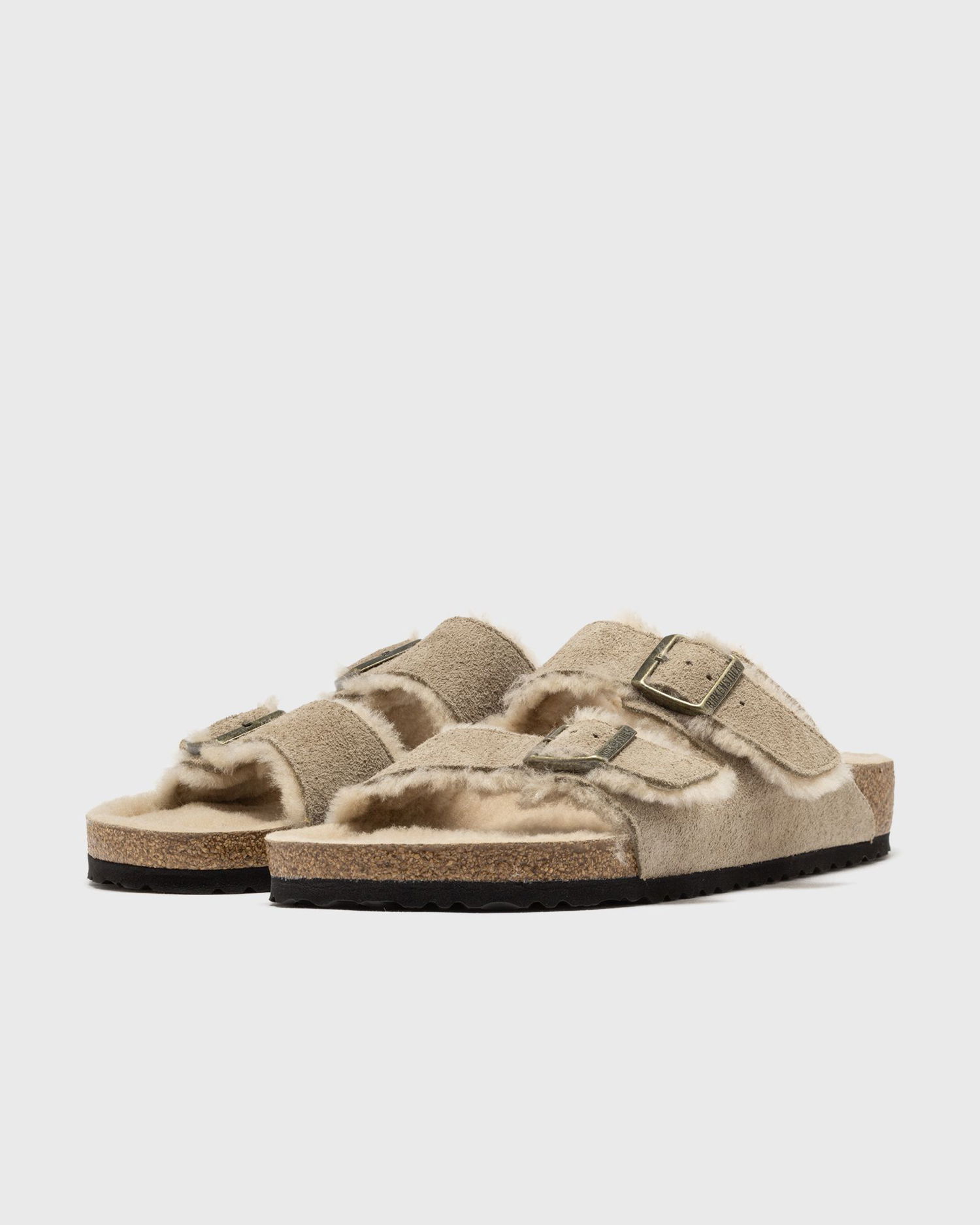 Tenisky a topánky Birkenstock Arizona Shearling Suede Leather Béžová | 1028226, 1