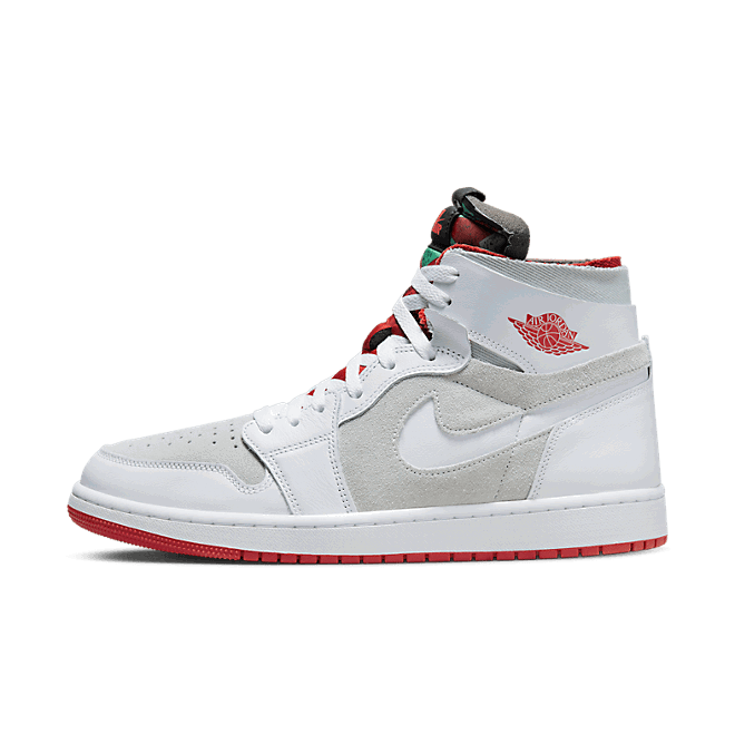 Tenisky a topánky Jordan Air Jordan 1 Zoom Air CMFT "Light Silver and True Red" Šedá | CT0978-100, 0