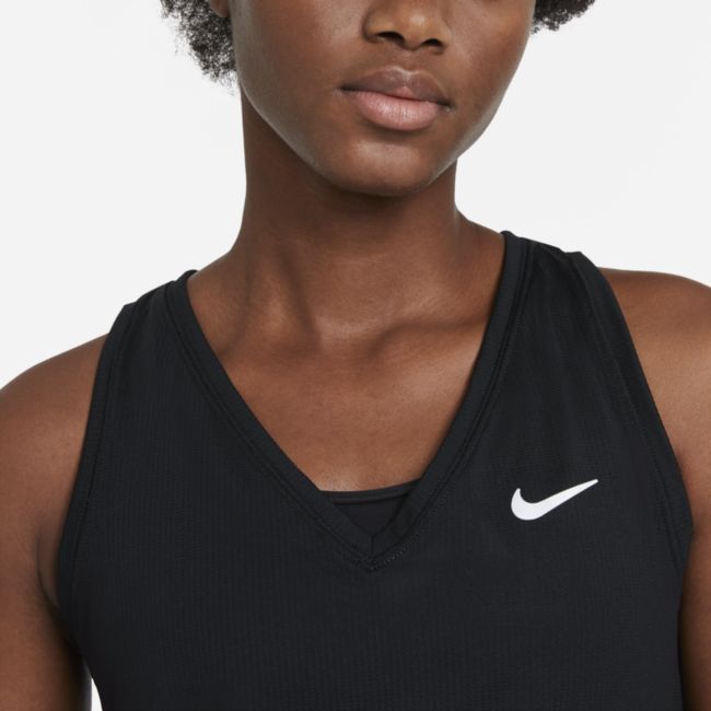 Tielko Nike Court Victory Tennis Tank Čierna | CV4784-010, 1