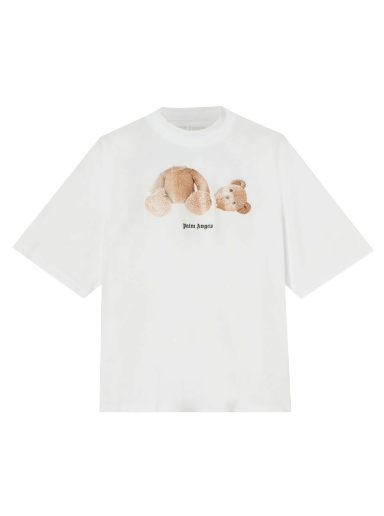 Tričko Palm Angels Bear Loose Tee Biela | PWAA017C99JER0010160