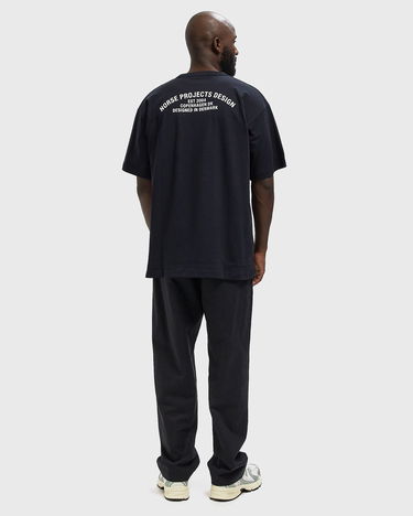 Tričko NORSE PROJECTS Simon Organic T-Shirt Čierna | N01-0701-7004, 1