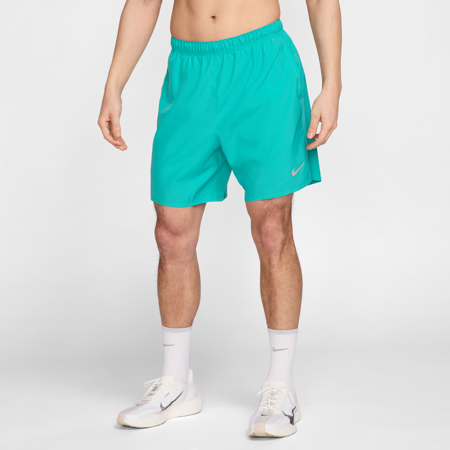 Šortky Nike Challenger Dri-FIT 2-in-1 7" Running Shorts Tyrkysová | DV9357-345, 1