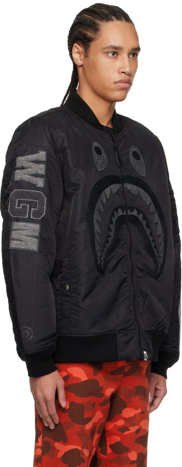 Bomber bunda BAPE BAPE Shark MA-1 Bomber Jacket Zelené | 001HJK801006M, 4