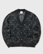 Fluffy Monogram Jacquard Cardigan