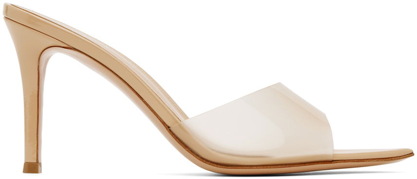 Tenisky a topánky Gianvito Rossi Elle 85 Heeled Sandals Béžová | G11050-85RIC-GSV, 0