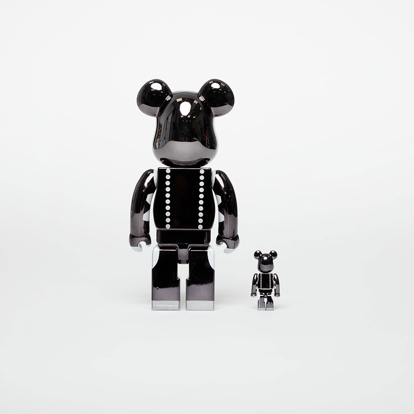 BE@RBRICK KISS DEMON CHROME Ver. 100% & 400% Set