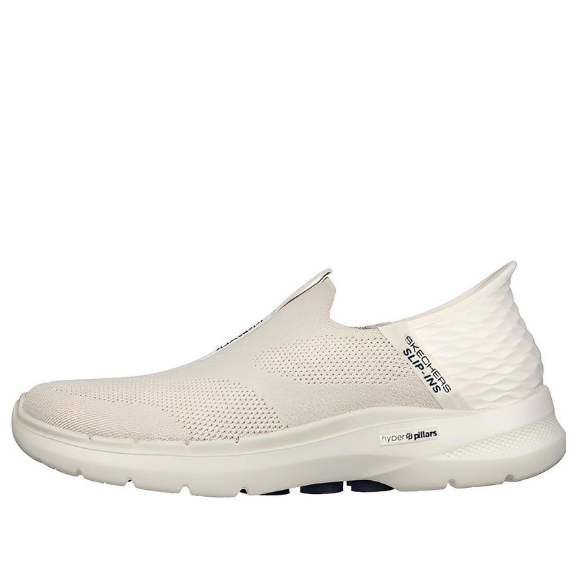 Tenisky a topánky Skechers Slip-ins Go Walk 6 Biela | 216278-NAT