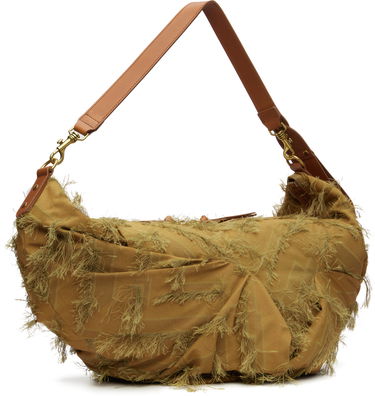 Taška cez rameno Vivienne Westwood Vivienne Westwood Agnes Large Fringed Shoulder Bag Zelené | 46010005W-W013M-, 4