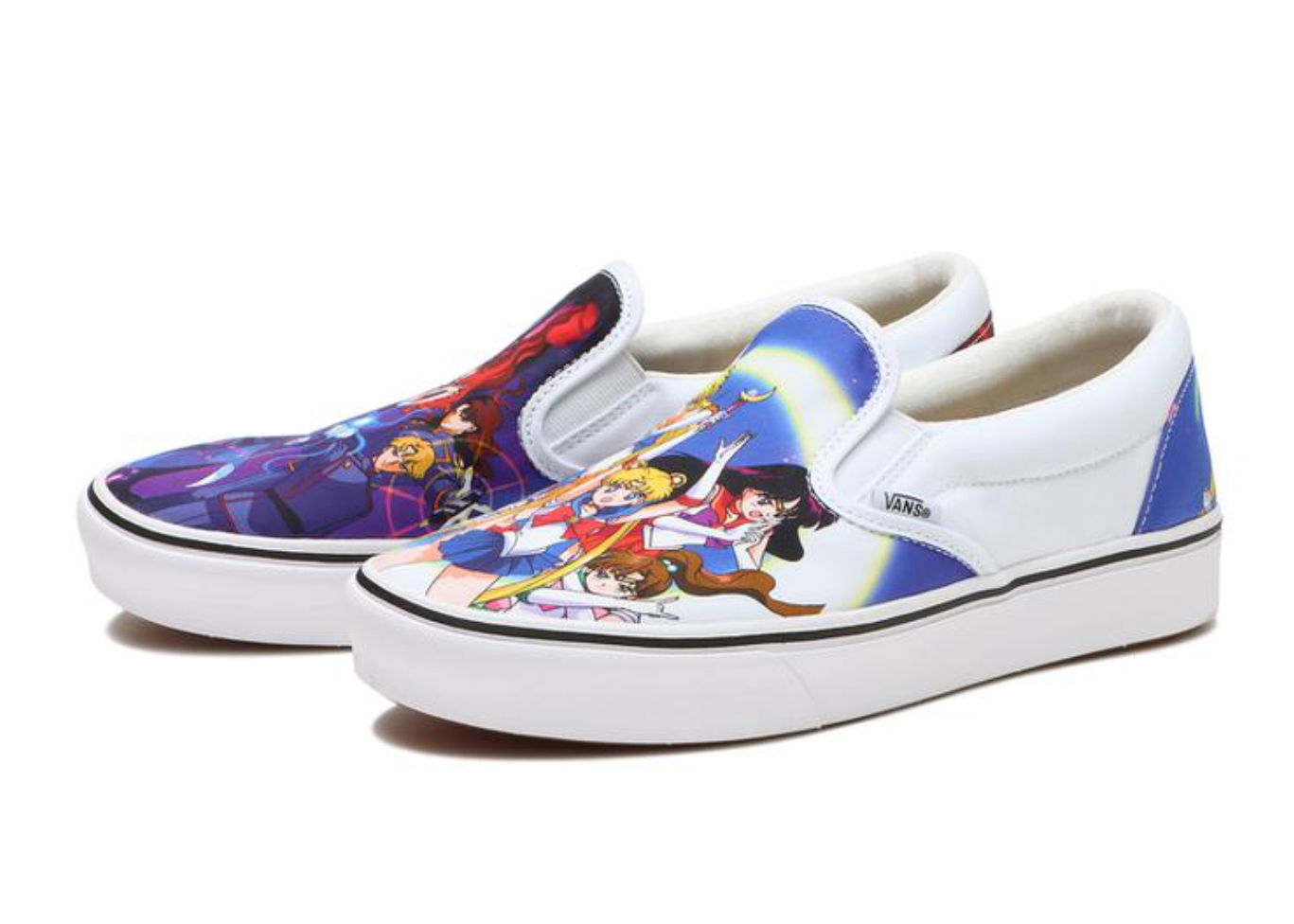 Tenisky a topánky Vans Classic Slip-On Comfy Cush Pretty Guardian Sailor Moon Rôznofarebný | VN0A7TNM448, 0